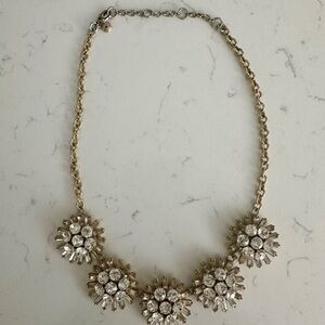 J. Crew Gold and Silver Statement Necklace